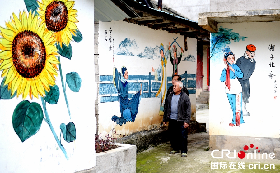贵州铜仁沿河：土家纸坊阳戏 体验民俗古文化（组图）_fororder_土家3