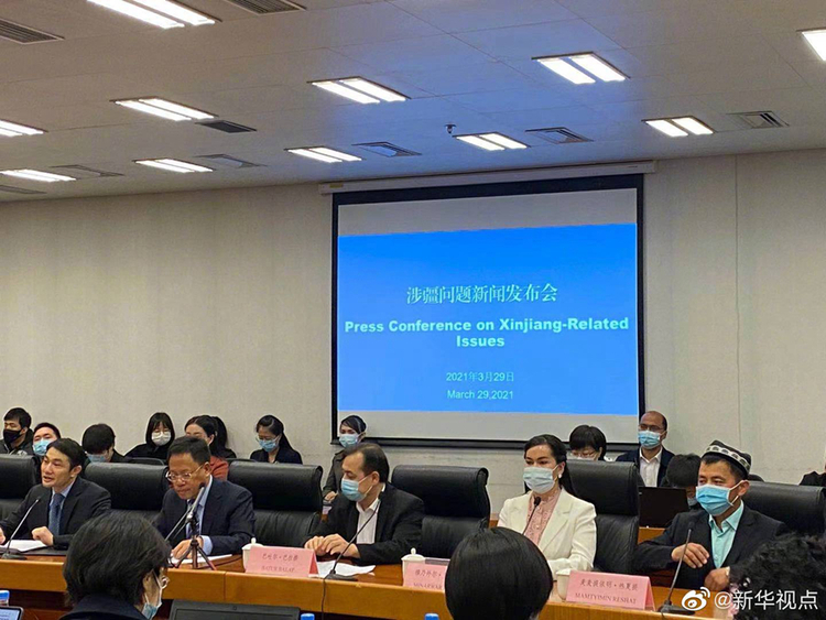 新疆官员说对美西方阴暗心理看得很清楚