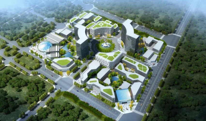 丝路国际科创产业园项目奠基仪式在泾河新城举行_fororder_4