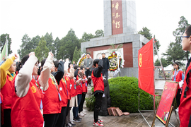 南通如皋市江安中学：追寻红军足迹 磨炼意志品质