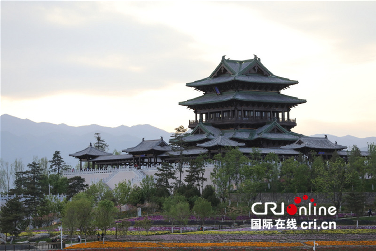 图片默认标题_fororder_世园会永宁阁 （刘建峰 摄）