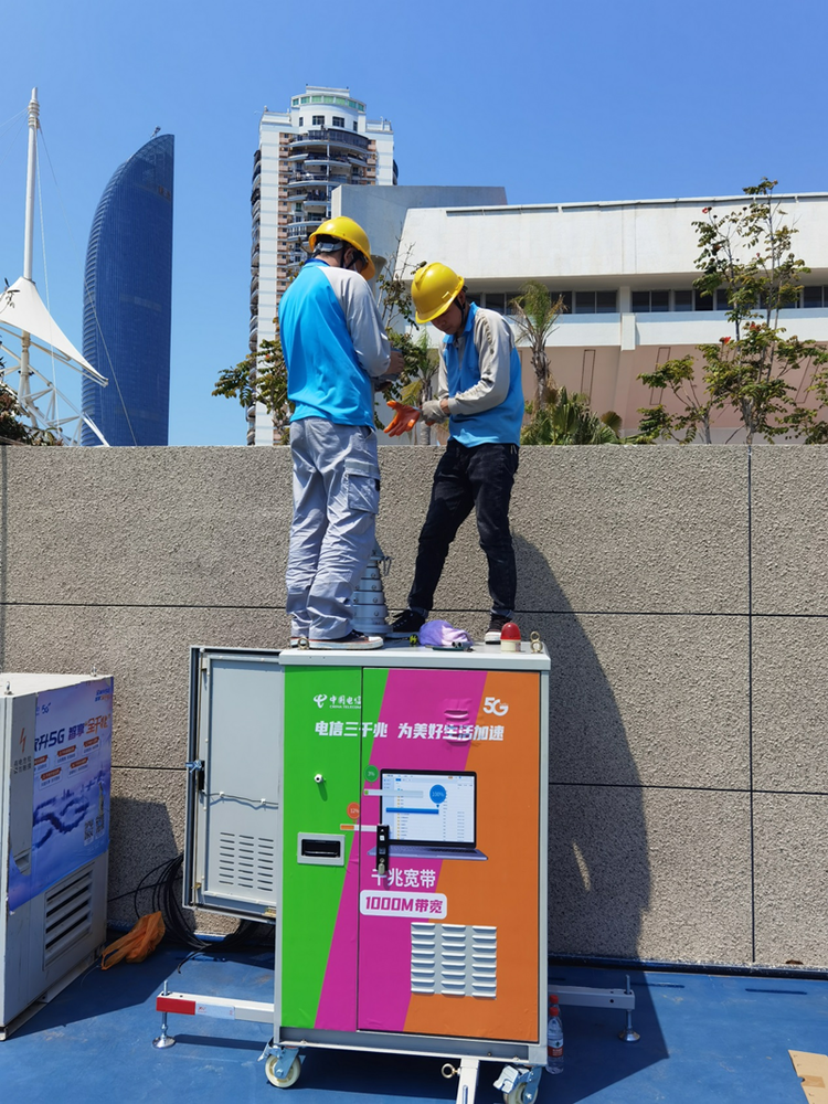 中国电信助力厦门大学百年校庆“5G+8K+VR”直播_fororder_图片3