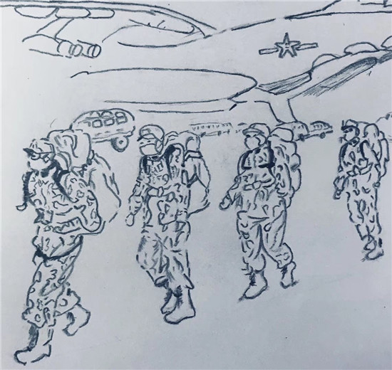 图片默认标题_fororder_张涛漫画作品《逆行英雄》