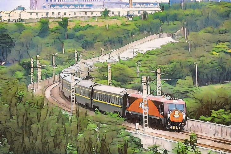 【发现最美铁路】中青漫评丨“毛泽东号”机车：奋勇前行的先锋