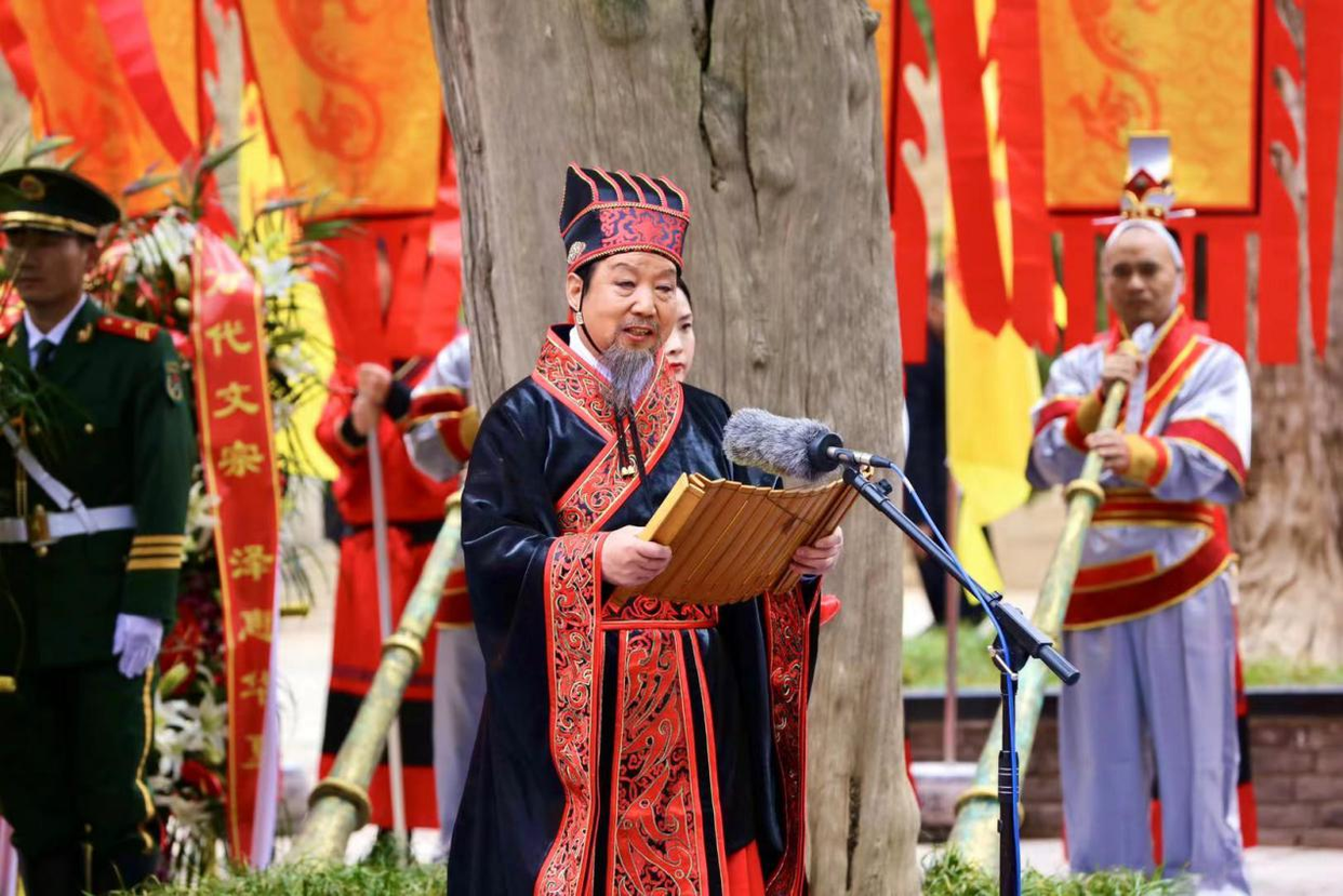 Baishui County, Shaanxi Province Holds the 2021 Ceremony of Sacrifice to Cang Jie at the Time of Grain Rain_fororder_Picture2