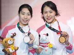 国家队女剑客以赛促练剑指东京