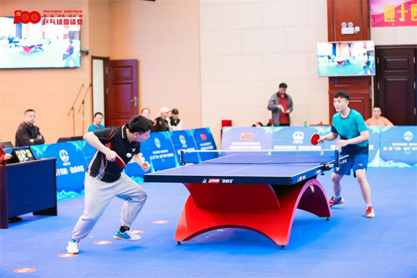 喜迎十四运 欢庆“五一”  西安航天基地“乒”出精彩_fororder_图片1_副本