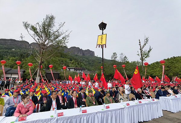 广元市红色旅游年暨“红星耀剑门”研学旅游年拉开帷幕_fororder_现场3