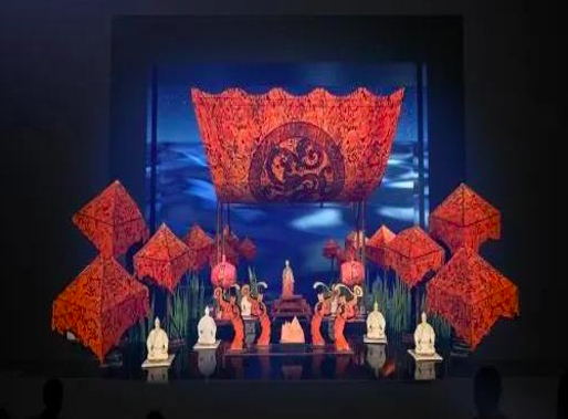Rehearsal and Stage Setting of the Musical The Voice of the Silk Road Launched in Beijing and Ankang City