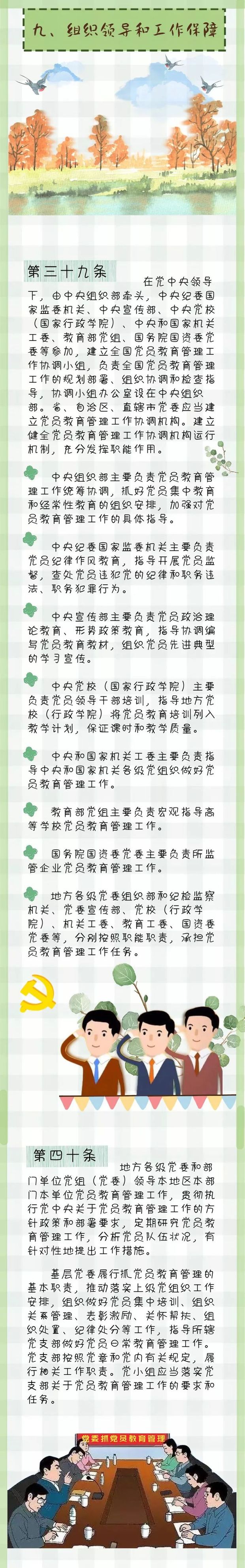 图说中国共产党党员教育管理工作条例（下）