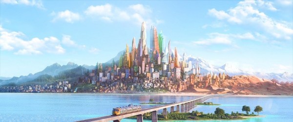 《疯狂动物城》首曝电影片段 动物都市光怪陆离