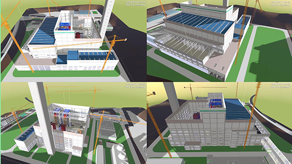 福建安装公司：依托BIM+E技术 助力施工企业数字化转型_fororder_1、韶关垃圾焚烧发电项目施工进度模拟