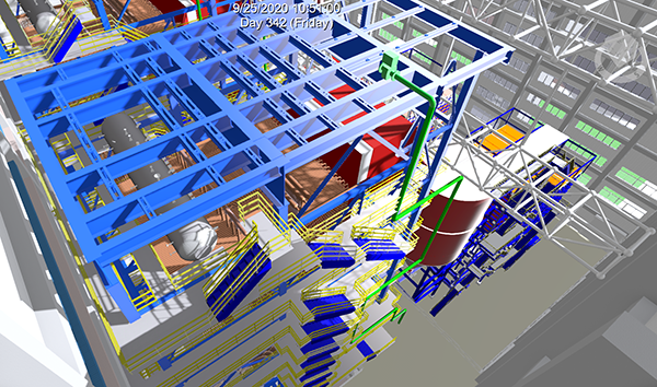 福建安装公司：依托BIM+E技术 助力施工企业数字化转型_fororder_2、余热锅炉图