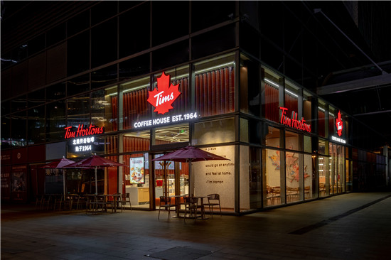 北美传奇咖啡Tim Hortons苏州首店于东方之门开幕_fororder_图片2