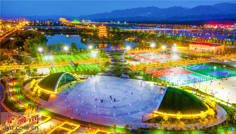 Luoning County: Sports Park, a Good Place for Residents to Relieve ...