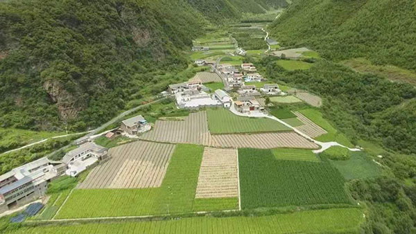四川阿坝藏族羌族自治州：脱贫攻坚果实累累 乡村振兴蓬勃发展_fororder_高原大地一片欣欣向荣