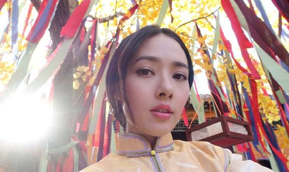 郭碧婷2月29日好运许愿 古装剧照秒杀网友