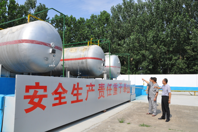 莱州液化石油气钢瓶有了“电子身份证”