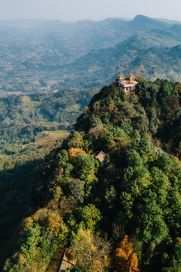 避暑好时节 眉山丹棱老峨山“开山迎客”_fororder_老峨山美景2--供图--丹棱县委宣传部