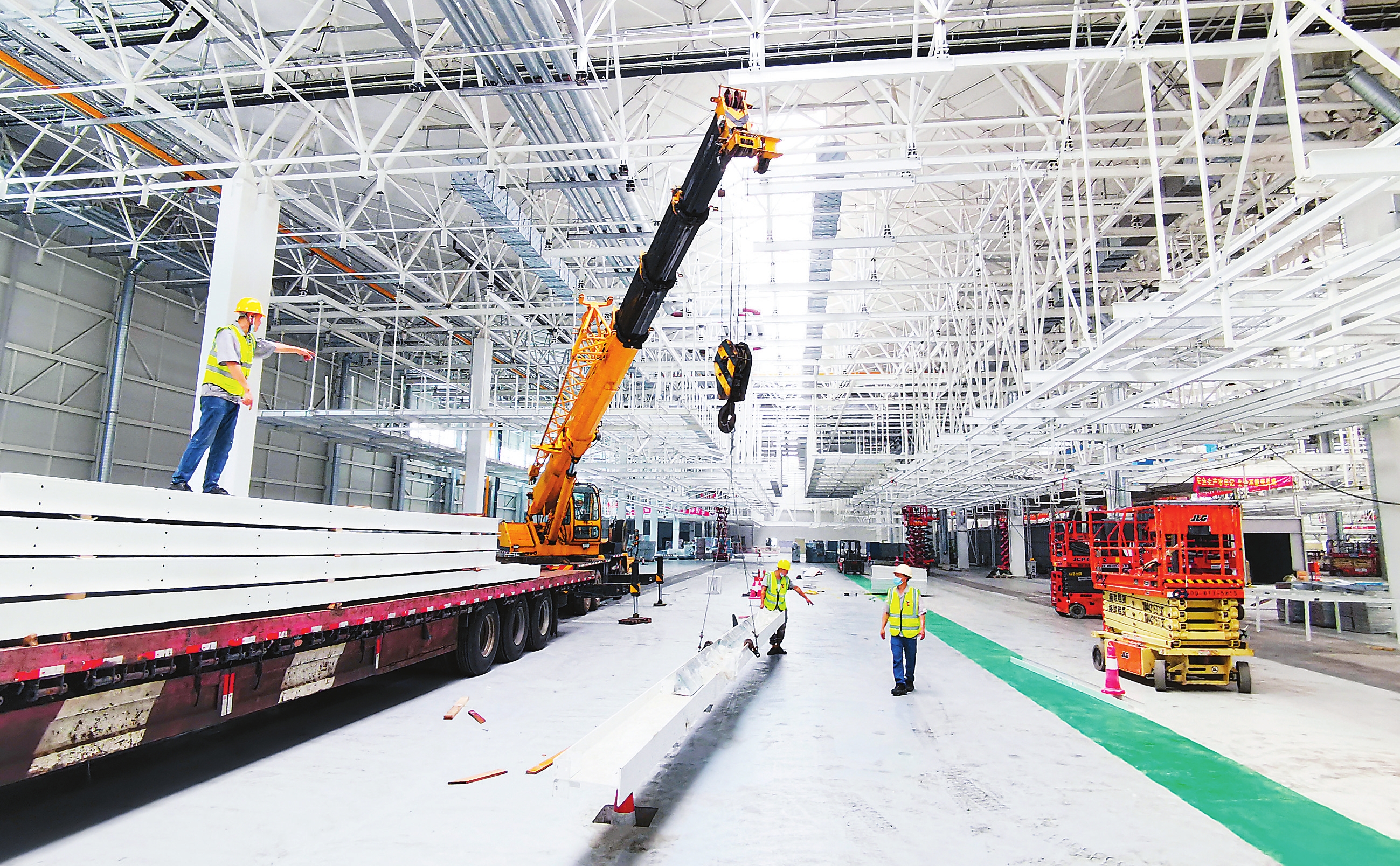 一汽解放J7智能工厂项目预计年底前建成投产