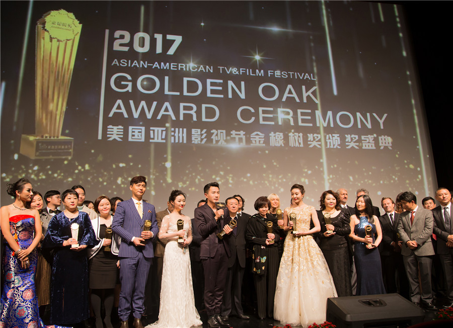 图片默认标题_fororder_刘恺威代表致辞为中国影视作品打call