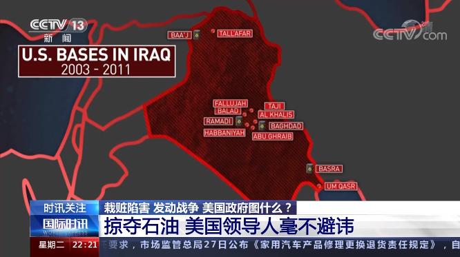 栽赃陷害、军事打击 美国政府发动伊拉克战争图什么？