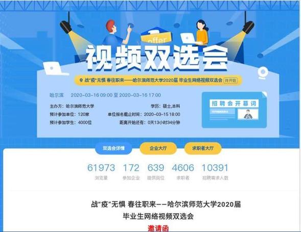 哈师大召开第四次线上就业工作推进与落实情况通报暨就业奖补政策解读会议