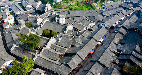 自贡沿滩：驶入高铁发展快车道 盐运古镇焕发新活力_fororder_3仙市古镇（摄影-廖志全）