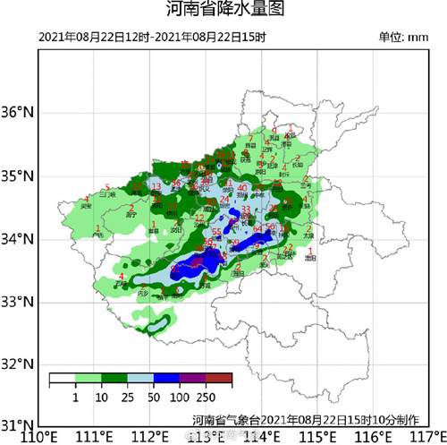 138.1毫米！河南遭暴雨大风齐袭 这些地方或暴发山洪