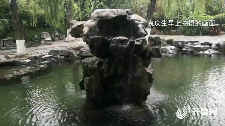 济南月牙泉时隔5年出现短暂复涌 “泉友”蹲守一月等来“喷涌时刻”