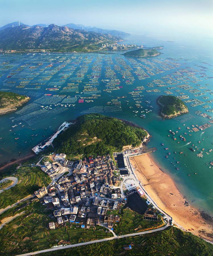 探访福建连江海上牧场：舟楫为马 海洋为田
