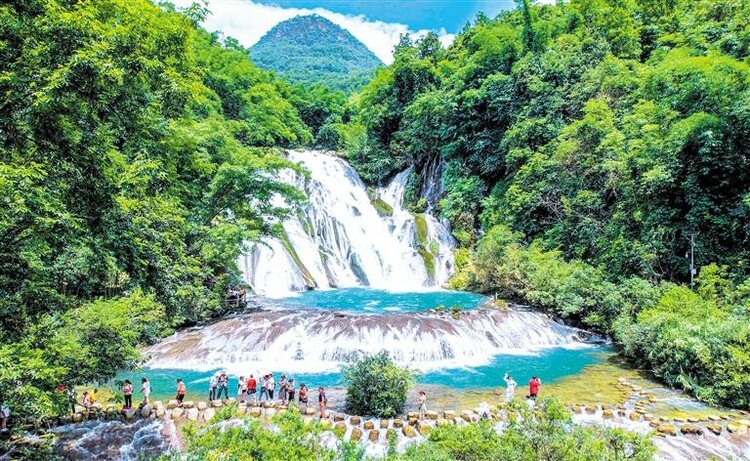 （中首）黔南平塘甲茶景区： 碧波拥翠送清凉_fororder_中首5