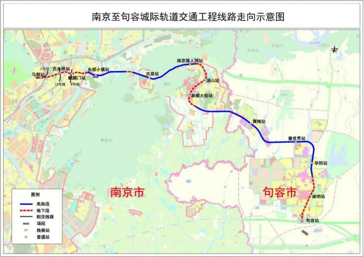 南京首条城际地铁开始不载客试运行