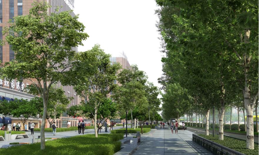《人民大街历史文化街区道路改造提升设计方案》正式进行公示