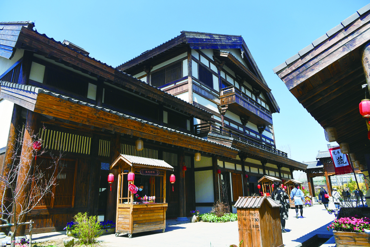 长春莲花山宽厚里 仿古街市里的“人间烟火”