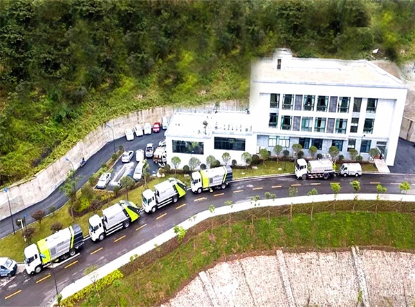 自贡自流井：生态优先绿色为底 不断提升自流井群众的生态获得感_fororder_垃圾清运