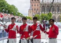 创历史！中国队首夺射箭世锦赛男团冠军