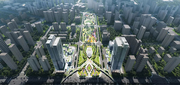 （合作单位）宜宾市叙州区委书记雷涛赴绿地项目视察指导_fororder_宜宾城际空间站-供图-绿地宜宾公司