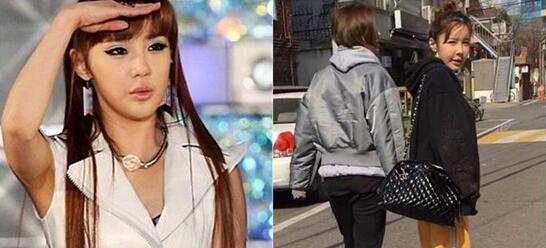 2NE1成员被疑整容失败 苹果肌下垂严重
