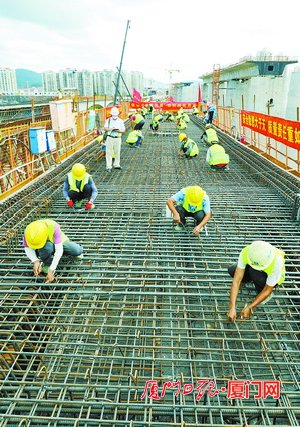 厦门地铁工程22个在建项目快速推进 确保如期完成全年目标