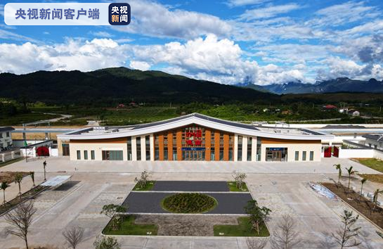 中老铁路嘎西站装饰装修完成 磨丁至万象线站房施工进入验收阶段