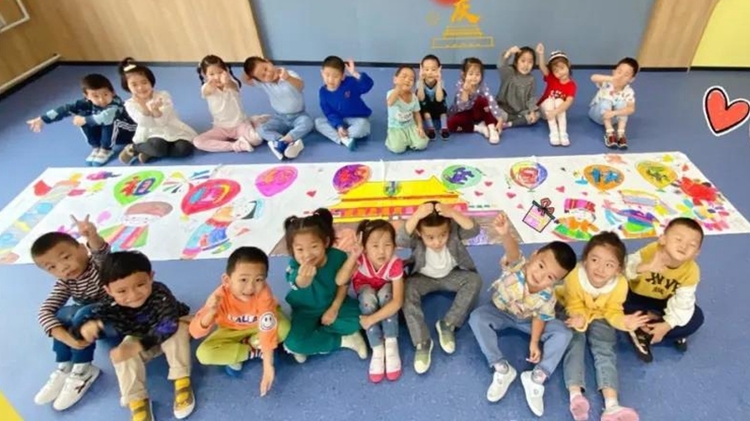 【原创】烟台莱山区滨海路街道中心幼儿园开展国庆节主题教育活动_fororder_2