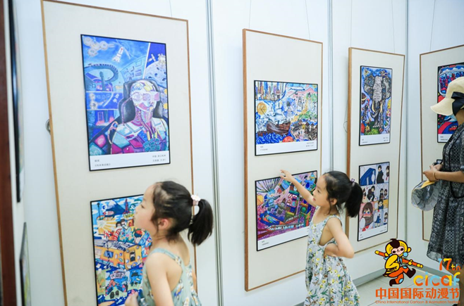 来，欣赏下“天眼杯”中国（杭州）国际少儿漫画大获奖作品吧！_fororder_2