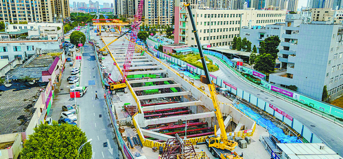 厦门地铁工程22个在建项目快速推进 确保如期完成全年目标
