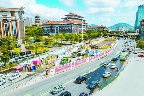 厦门地铁工程22个在建项目快速推进 确保如期完成全年目标