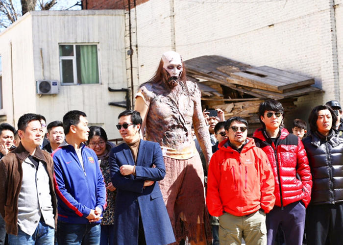 前CBA第一高人演电视剧 扮粽子造型惊悚(图)