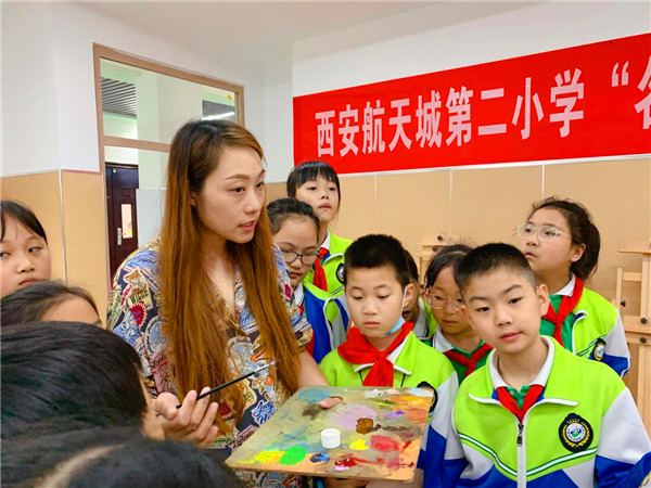 “双线三结合” 立体促发展 航天二小课后服务有新招_fororder_图片12