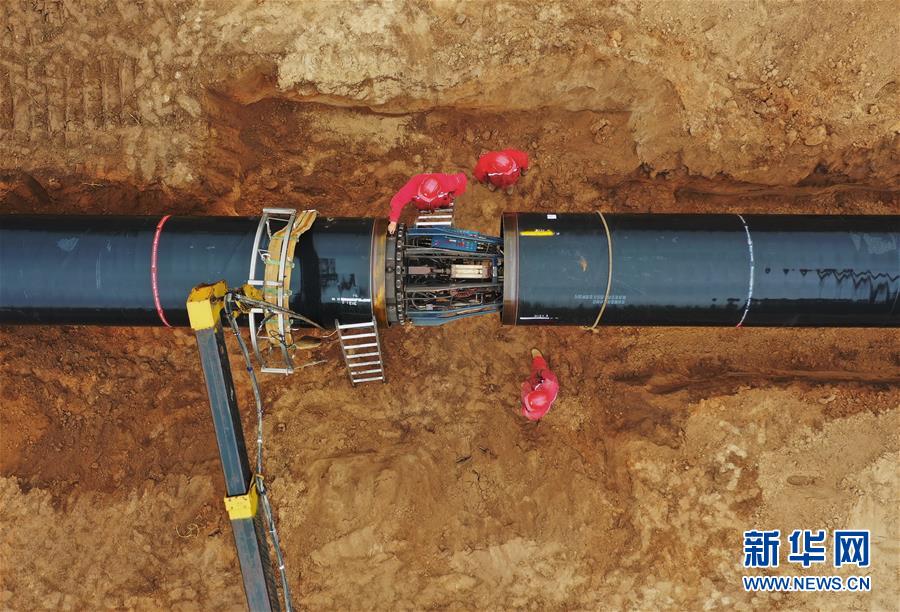 中俄东线天然气管道工程河北迁安段加紧建设