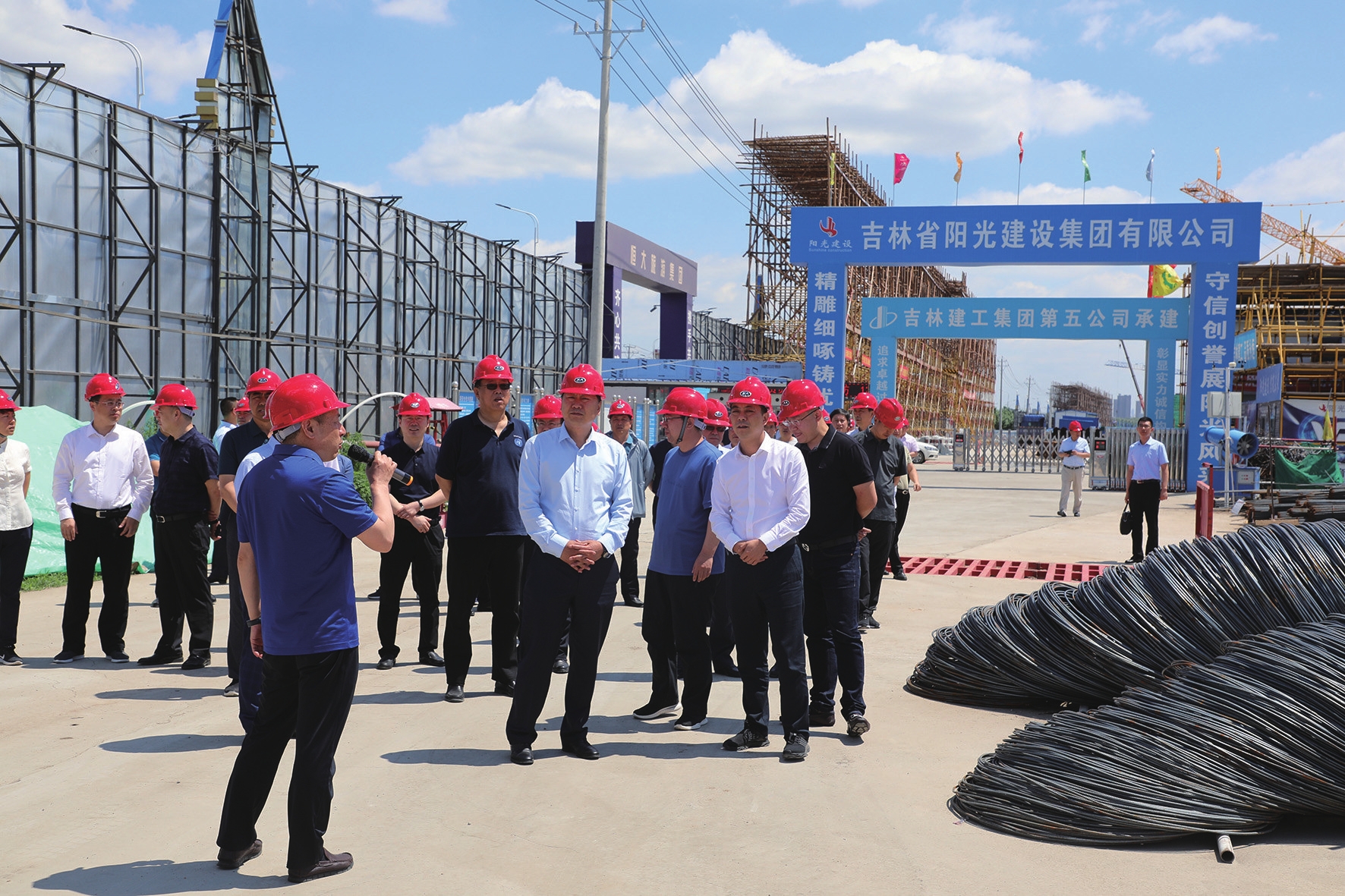 吉林公主岭：项目建设挺起高质量发展脊梁