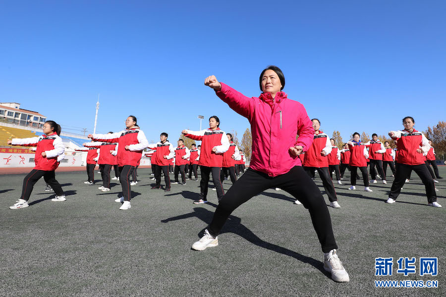 焦作温县：传承国粹 “武”动校园